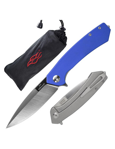 Cuchillo Plegable Firebird Adimanti Skimen-BL G10 Azul EDC