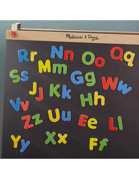 Imán de Alfabeto de Madera Melissa & Doug - 52 Letras Coloridas Imán de Alfabeto de Madera Melissa & Doug - 52 Letras Coloridas