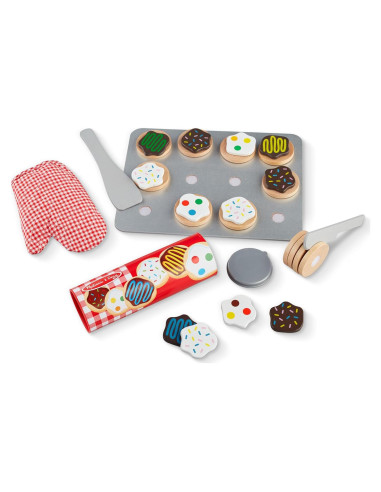 Juego de Comida de Galletas de Madera Melissa & Doug