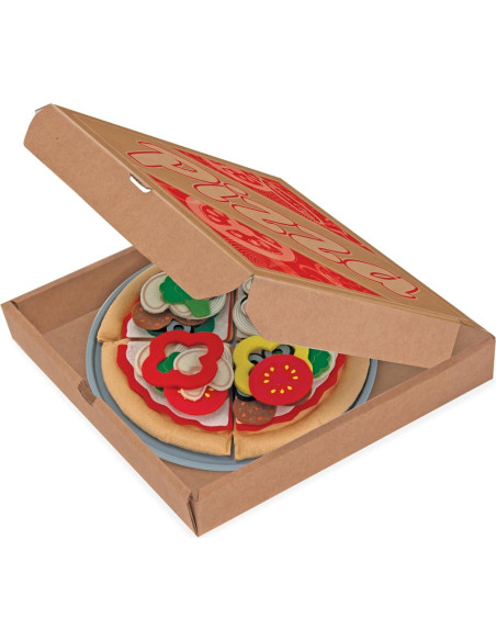 Conjunto de Comida de Juguete Pizza Melissa & Doug 40 Piezas Conjunto de Comida de Juguete Pizza Melissa & Doug 40 Piezas