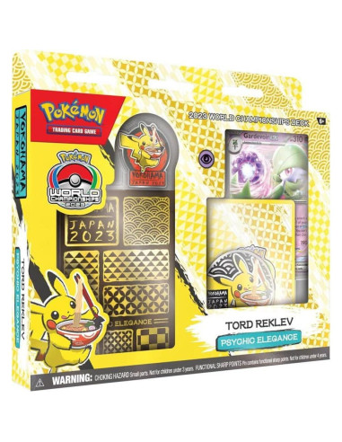 Mazo Pokémon TCG 2023 Campeonatos Mundiales - 60 cartas