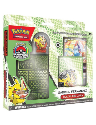 Mazo Pokémon TCG 2023 Campeonatos Mundiales - 60 cartas
