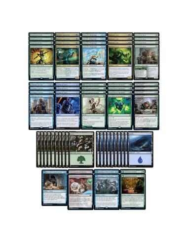 Baraja Magecraft Simic Azul Verde - 60 Cartas Poderosas