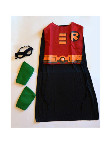 Conjunto de Disfraces de Superhéroes DC Rubies para Niños