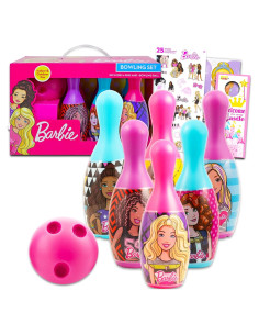 Juego de Bolos Barbie - Fiesta de Bolos para Niños