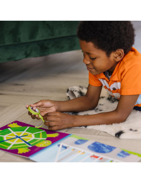 Libro de Actividades con Cinta Melissa & Doug - 20 Páginas Reutilizables Libro de Actividades con Cinta Melissa & Doug - 20 Páginas Reutilizables