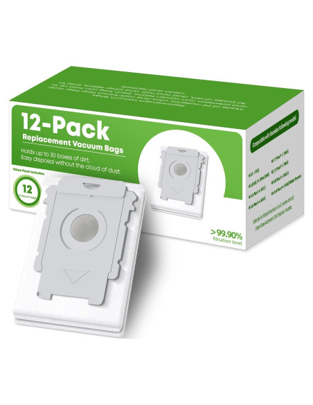 Bolsas de Reemplazo VBN para Aspiradora Roomba - 12 Pzas Bolsas de Reemplazo VBN para Aspiradora Roomba - 12 Pzas