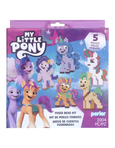 Kit de Perlas Fusionadas Perler My Little Pony 2000 Piezas Kit de Perlas Fusionadas Perler My Little Pony 2000 Piezas
