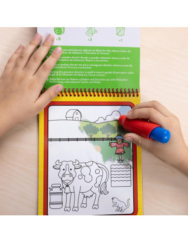 Melissa & Doug Water Wow! Granja - Libro de Pintura Infantil
