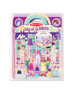 Libro de Actividades Melissa & Doug con Stickers Reutilizables 196 Pzs