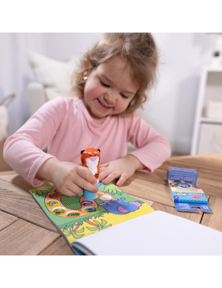 Calcomanías Melissa & Doug Tigre 300 piezas + cuaderno Calcomanías Melissa & Doug Tigre 300 piezas + cuaderno