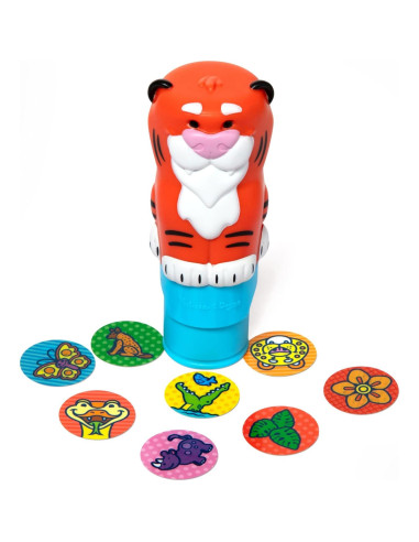 Calcomanías Melissa & Doug Tigre 300 piezas + cuaderno