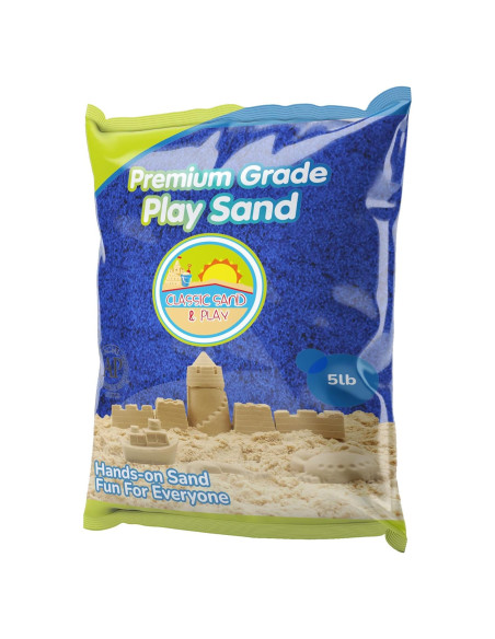 Arena de Jugar CLASSIC SAND & PLAY 2,27 kg Azul Arena de Jugar CLASSIC SAND & PLAY 2,27 kg Azul