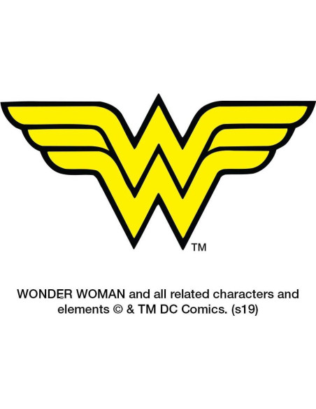 Soporte Magnético para Gafas Wonder Woman - Cromo 5.8x3.3 cm Soporte Magnético para Gafas Wonder Woman - Cromo 5.8x3.3 cm