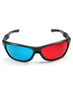 Gafas 3D Othmro Rojo-Azul Plegables y Duraderas