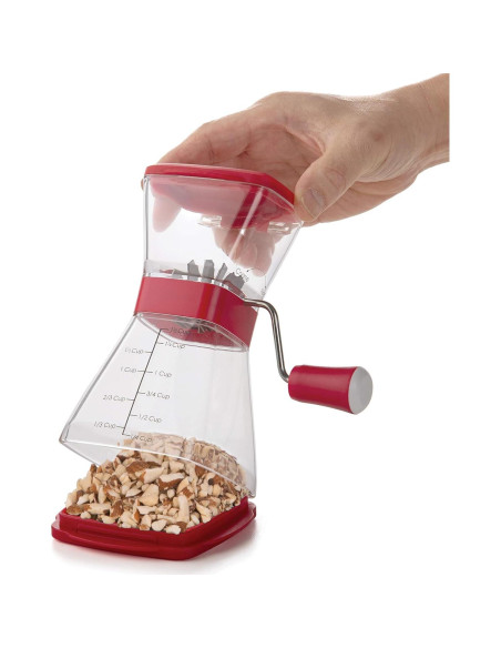 Picador de Nueces Prepworks Progressive 360 ml Rojo Picador de Nueces Prepworks Progressive 360 ml Rojo