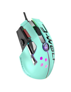 Ratón Gaming Mamba Snake ZIYOU LANG RGB 12000 DPI Verde