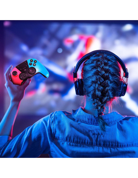 Controlador Inalámbrico Pyle para Consola Switch - Bluetooth 5.0, Doble Vibración, RGB Controlador Inalámbrico Pyle para Consola Switch - Bluetooth 5.0, Doble Vibración, RGB