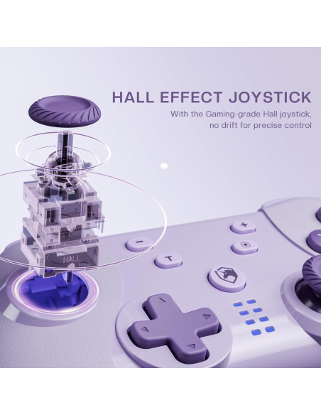 Controlador Inalámbrico ECHTPower ES03PE para Switch/PC/iOS Controlador Inalámbrico ECHTPower ES03PE para Switch/PC/iOS