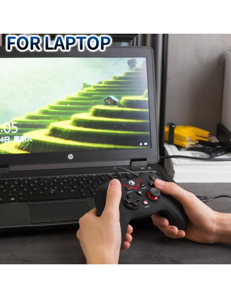 Controlador USB V-one Gamepad Rojo para PC y Android Controlador USB V-one Gamepad Rojo para PC y Android
