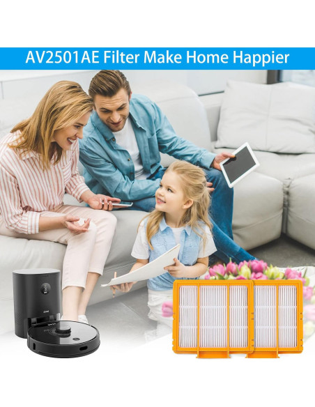Filtros de Reemplazo Shark AV2501AE - 6 Piezas Filtros de Reemplazo Shark AV2501AE - 6 Piezas