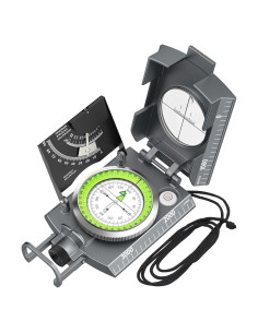 Brújula Proster PST250 con Clinómetro para Camping y Senderismo
