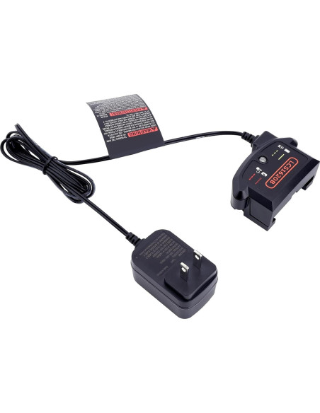 Cargador de Batería LCS1620B Black & Decker 20V 12V Cargador de Batería LCS1620B Black & Decker 20V 12V