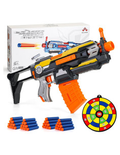 Pistola de Juguete KooRare Automática con 40 Dardos