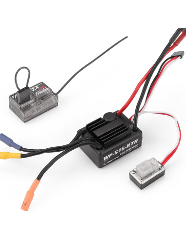 Receptor y ESC Brushless HW 2.4GHz para RC Haiboxing