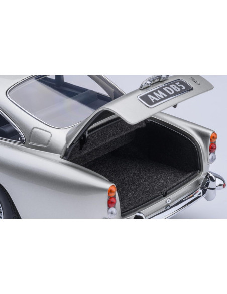 Modelo de Coche DB5 RHD Plata Abedul 1/18 Autoart 70287 Modelo de Coche DB5 RHD Plata Abedul 1/18 Autoart 70287