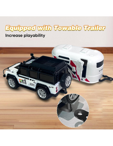 Paquete 2 Coches RC FOGULO 1:64 Recargables USB-C