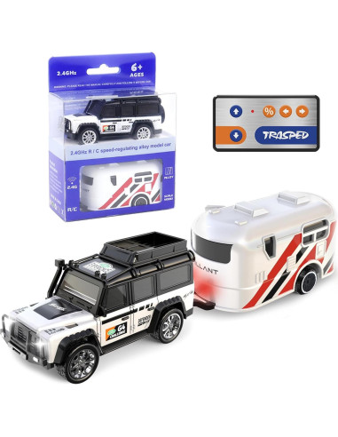 Paquete 2 Coches RC FOGULO 1:64 Recargables USB-C