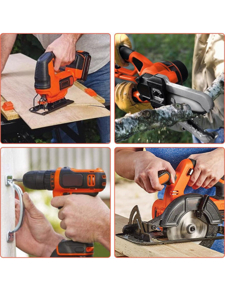 Batería de Litio 20V 6.0Ah Black & Decker Compatible Batería de Litio 20V 6.0Ah Black & Decker Compatible