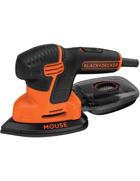 Lijadora de Detalle BLACK+DECKER Mouse 6" con Abrazaderas Lijadora de Detalle BLACK+DECKER Mouse 6" con Abrazaderas