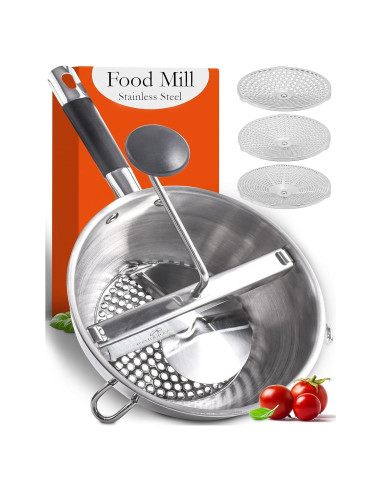 Molino de Comida Gourmet Artiste 2.18L Acero Inoxidable