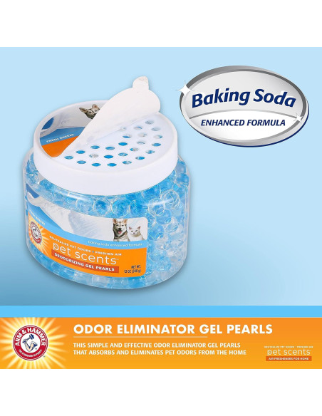 Arm & Hammer Gel Perlas Desodorante Mascotas 12 oz Brisa Fresca Arm & Hammer Gel Perlas Desodorante Mascotas 12 oz Brisa Fresca