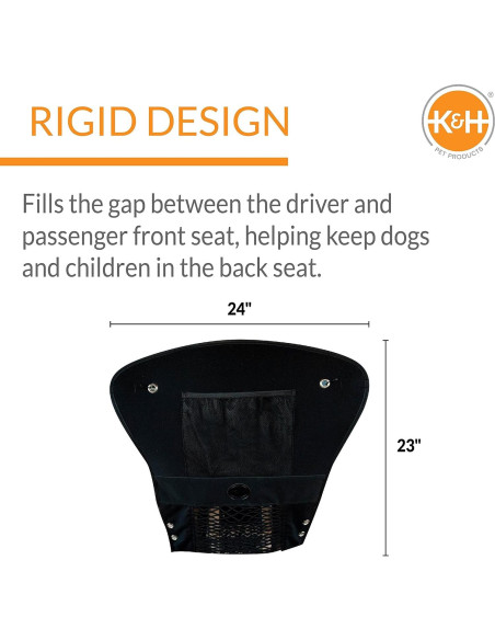 Barrera de Seguridad para Perros K&H 58x61 cm con Malla Barrera de Seguridad para Perros K&H 58x61 cm con Malla