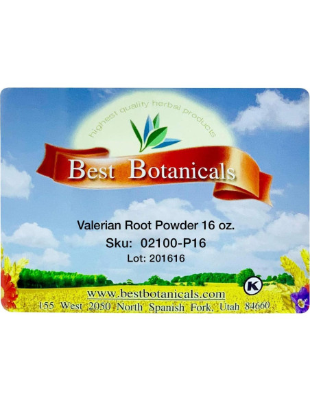 Polvo de Raíz de Valeriana 450g Mejor Botánicos - Suplemento Vegano Polvo de Raíz de Valeriana 450g Mejor Botánicos - Suplemento Vegano