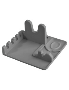 Soporte de Cuchara y Tapa de Olla Cozihom Gris Silicona