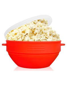 Fabricante de Palomitas Siyyim de Silicona Rojo 48g