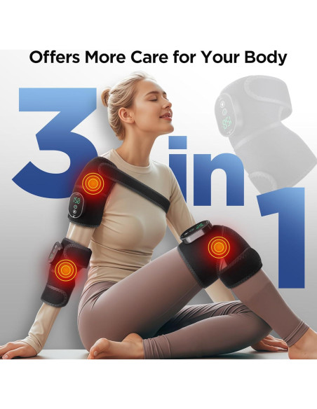 Faja Calentadora de Rodilla Inalámbrica DREAMSOME - Alivio Dolor Faja Calentadora de Rodilla Inalámbrica DREAMSOME - Alivio Dolor