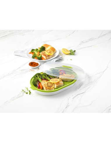 Cocedor de Verduras y Pescado GoodCook 20.32x30.48 cm