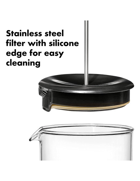 Prensa Francesa OXO Venture 8 Tazas 0,95L Negra Prensa Francesa OXO Venture 8 Tazas 0,95L Negra