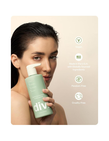 Champú Hidratante Divi 355 ml - Limpieza Suave y Nutrición