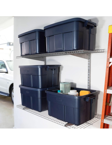 Contenedores de Almacenamiento Rubbermaid Roughneck 14 Gal - 6 Pack
