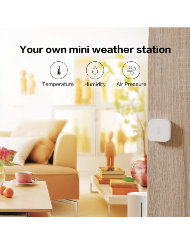 Sensor de Temperatura y Humedad Aqara Zigbee 3-en-1