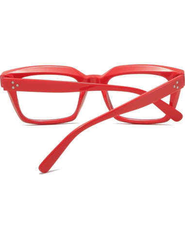 Gafas Aisswzber Bloqueo Luz Azul Unisex Rojo 2105
