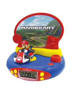 Reloj Proyector LEXiBOOK Mario Kart Luz Nocturna RP500NI