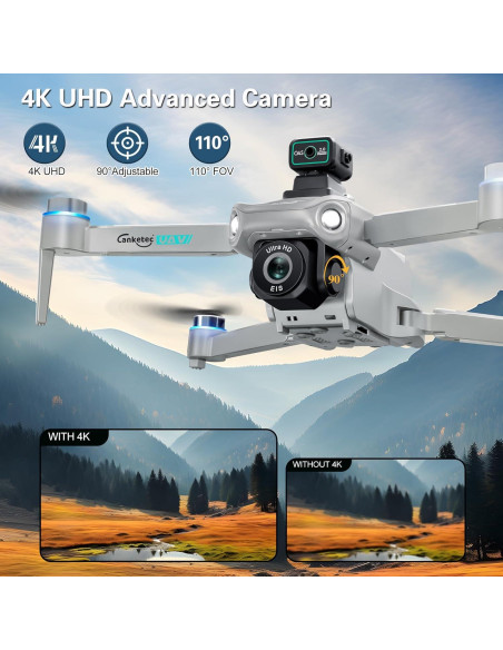 Dron CANKETEC S159 4K UHD con GPS y Gimbal EIS - 60 min vuelo Dron CANKETEC S159 4K UHD con GPS y Gimbal EIS - 60 min vuelo