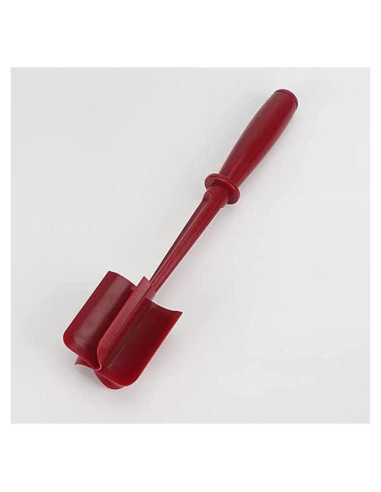 Picador de Carne Genérico 5 Cuchillas Rojo Utensilio Nylon